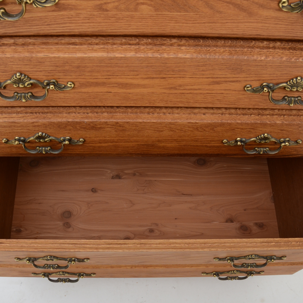 Oakwood Interiors Carved Oak Dresser EBTH