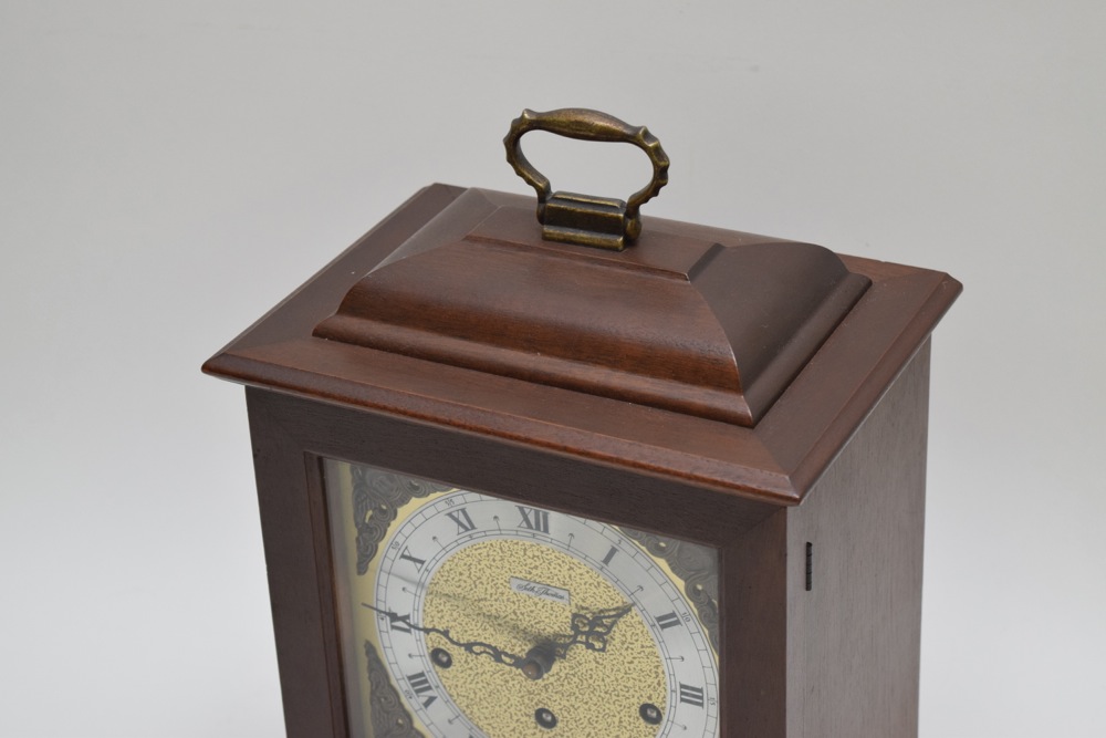 Seth Thomas Legacy 3W Mantel Clock With Original Manual EBTH