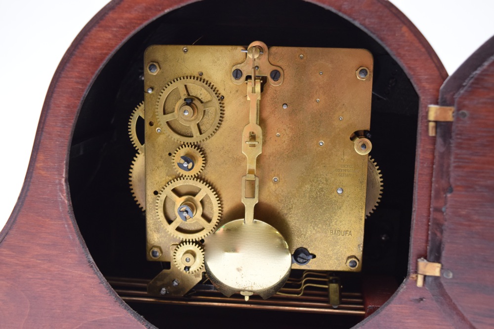 Art Deco Style German Cuckoo Manufacturing Company Style King Tambour