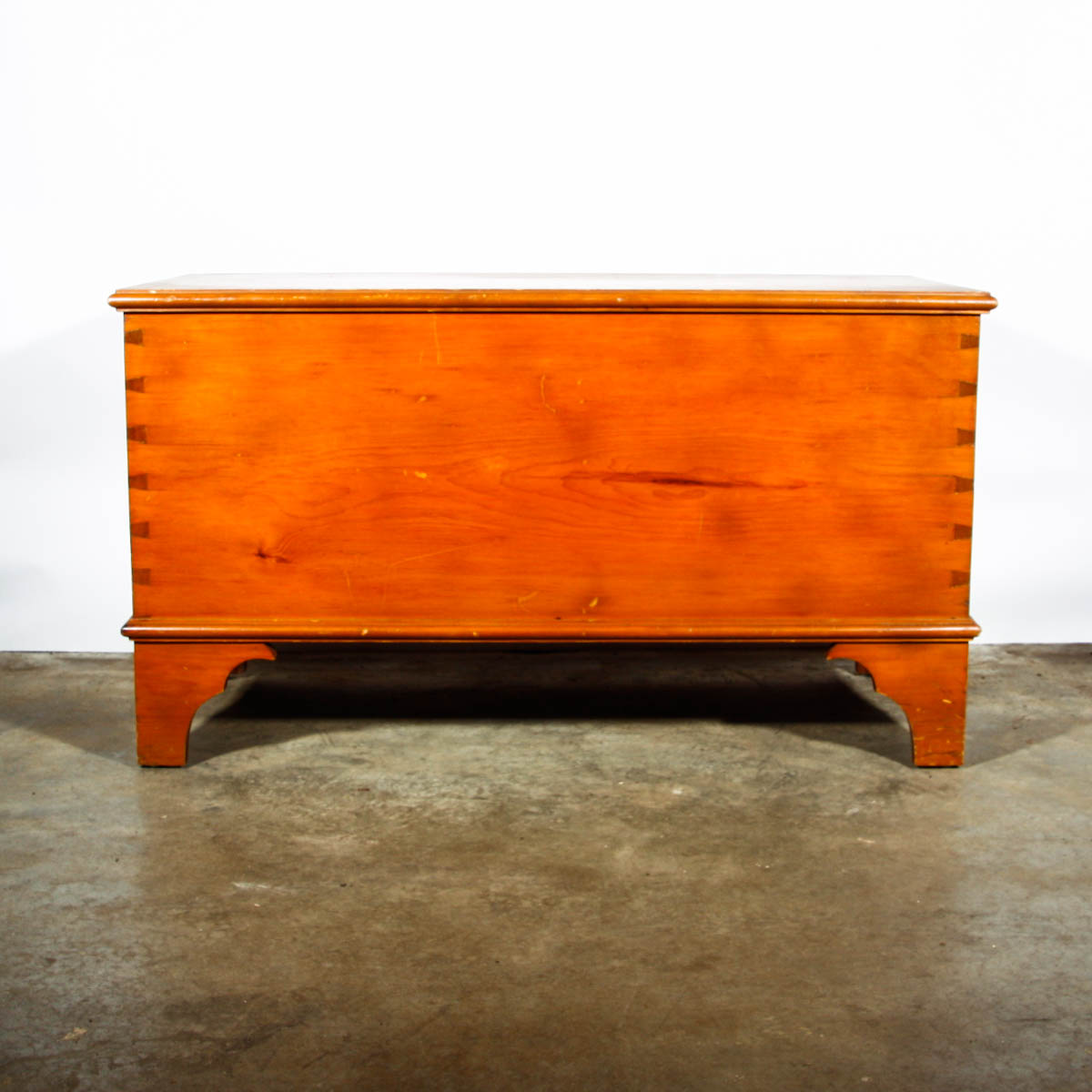 Antique Six Board Pine Blanket Chest EBTH