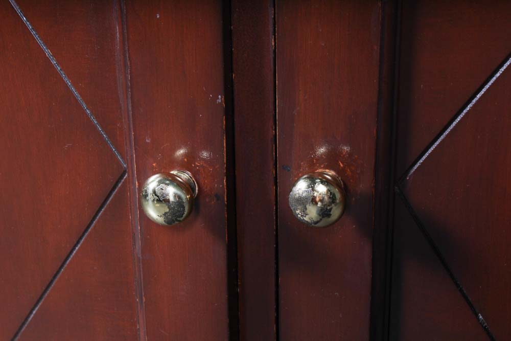 Cherry Wood Console EBTH