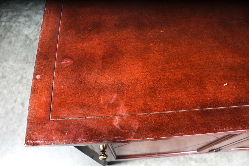 Cherry Wood Console EBTH