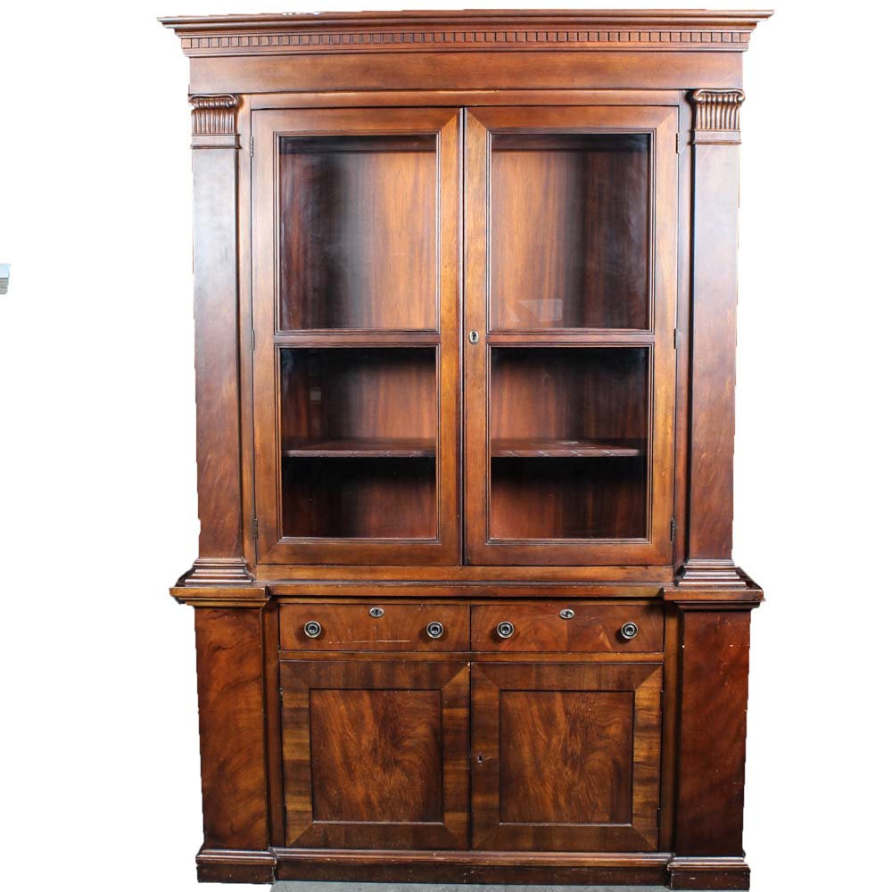 Drexel Heritage Covington Park Illuminated China Cabinet Ebth