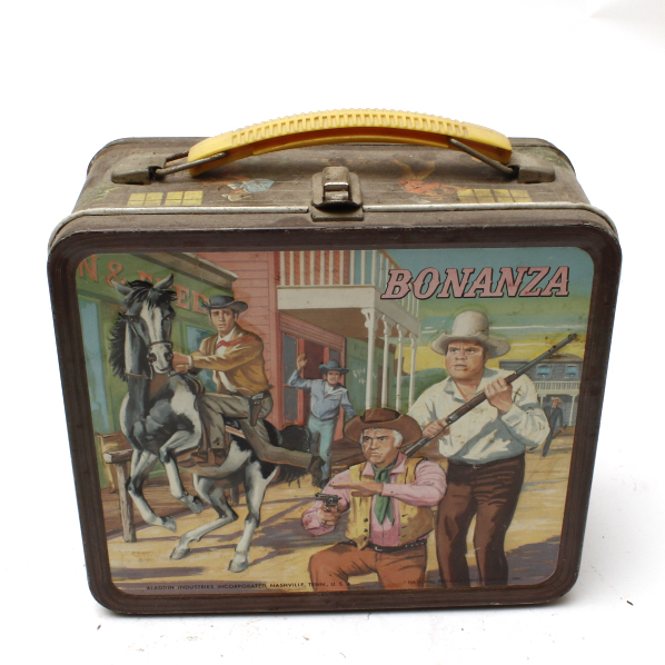 Vintage 1960s "Bonanza" Metal Lunchbox EBTH