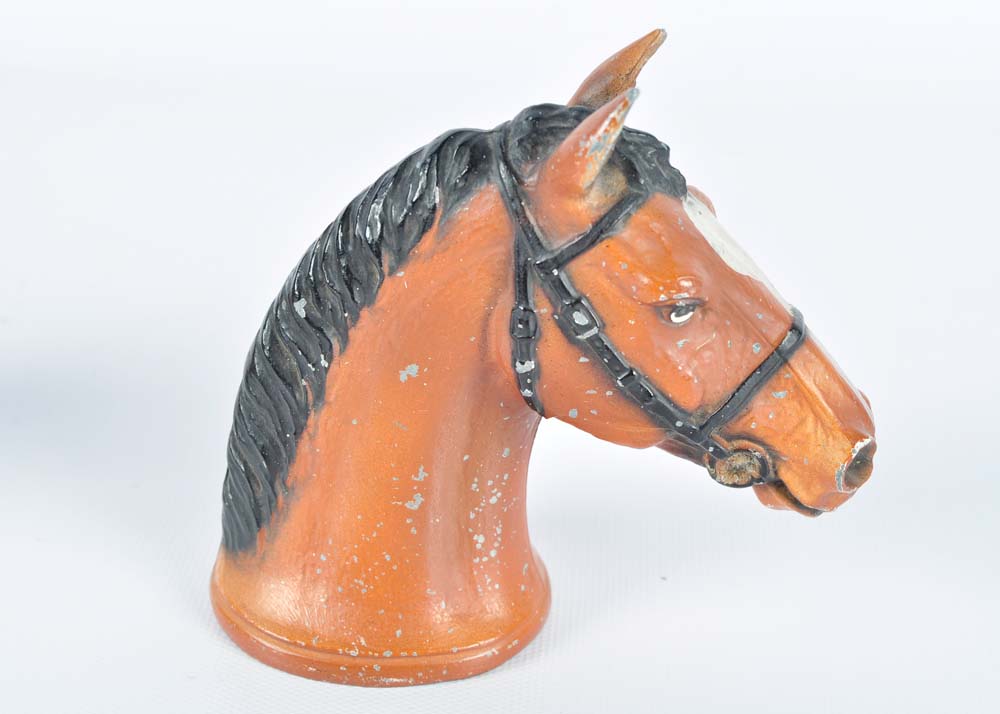 Pair of Rubal New York Cast Iron Horse Bottle Openers EBTH