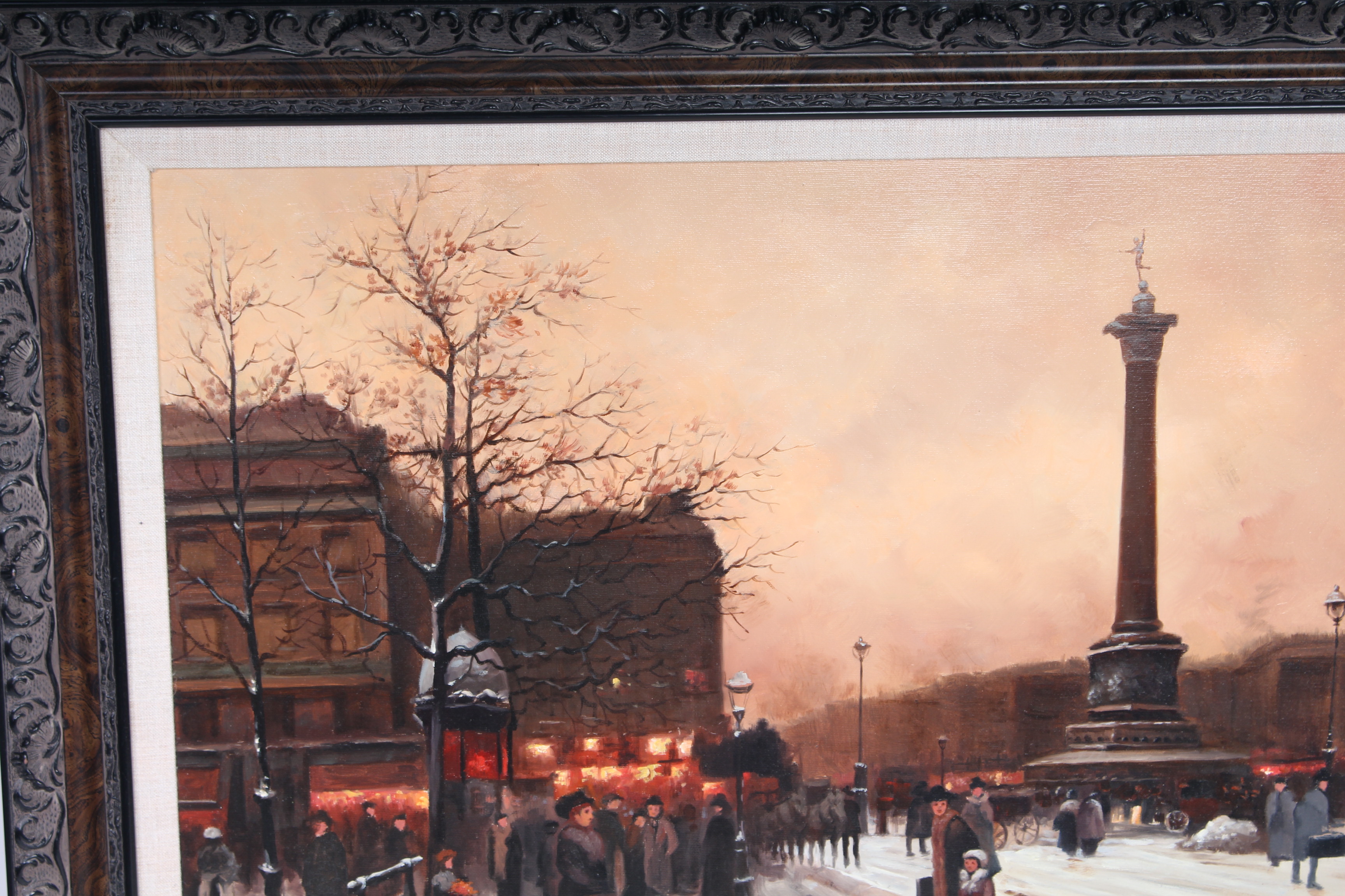 Original K Rogers Oil on Canvas EBTH