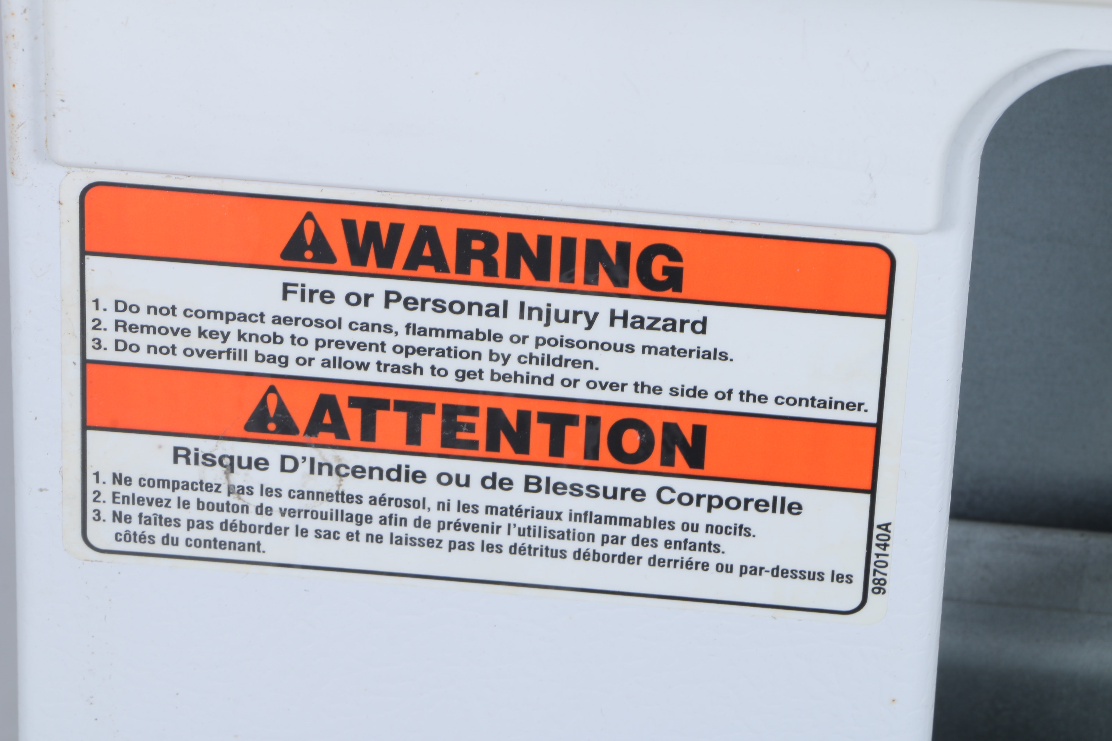 Kenmore Trash Compactor EBTH