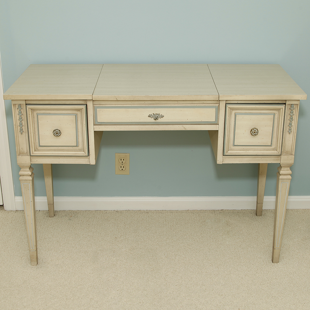 Dixie Furniture French Provincial Vanity Table EBTH