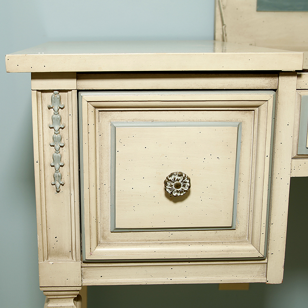 Dixie Furniture French Provincial Vanity Table EBTH