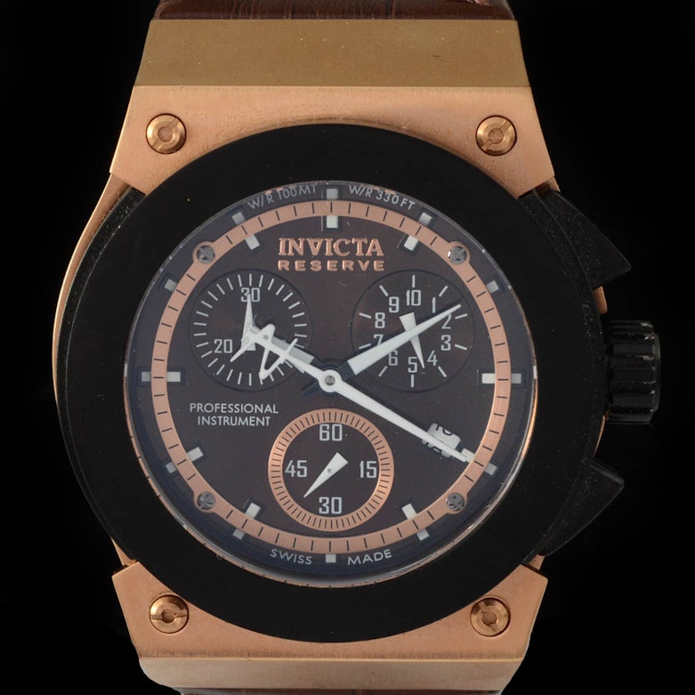 Ansøgning interval ærme Invicta Reserve Russian 1959 Diver Akula Chronograph Quartz Wristwatch |  EBTH