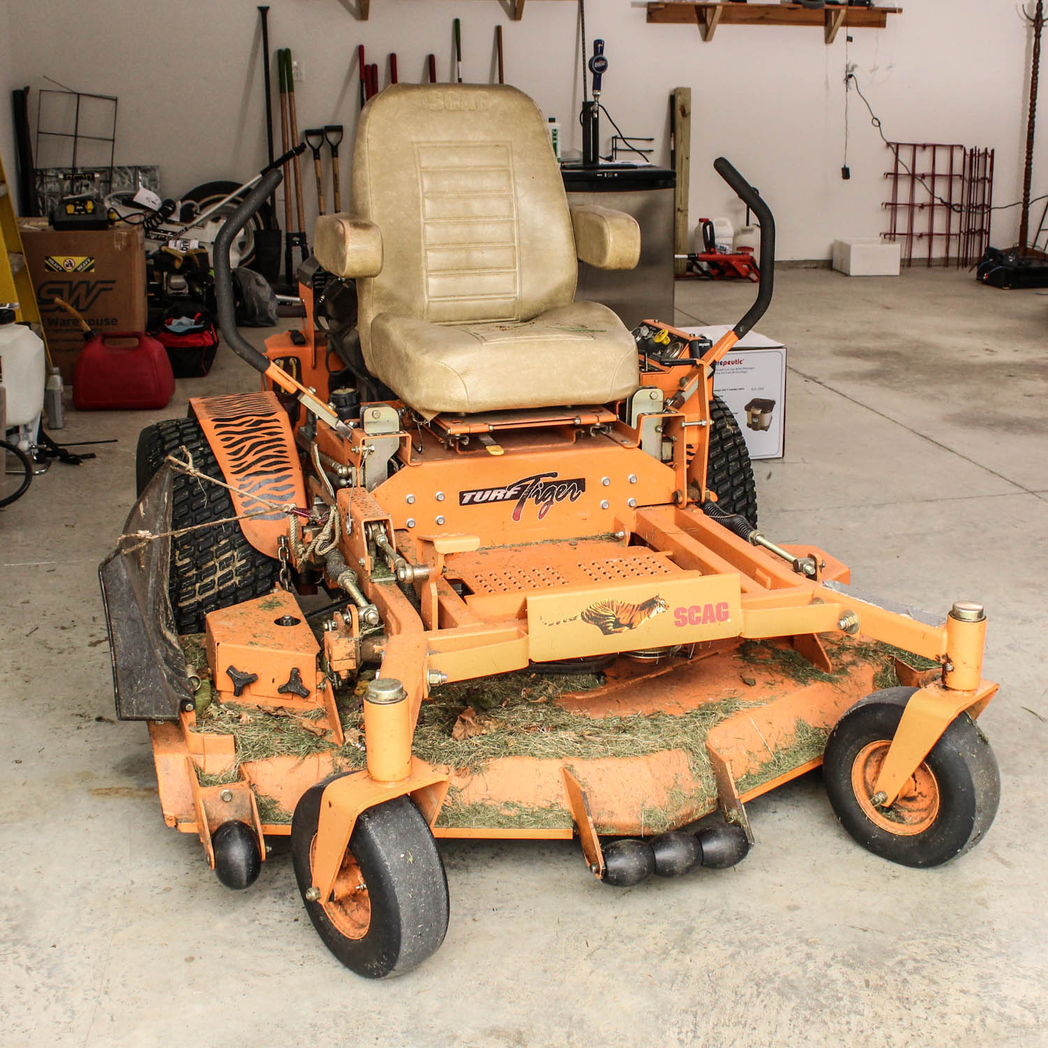  Scag  Turf Tiger  Zero Turn Riding Lawn Mower EBTH