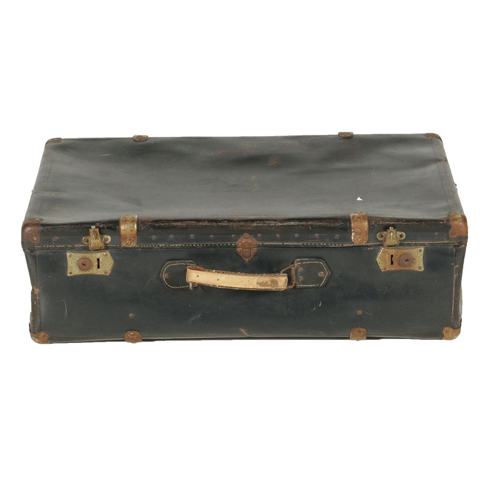 Vintage Latch Lock Luggage Suitcase EBTH