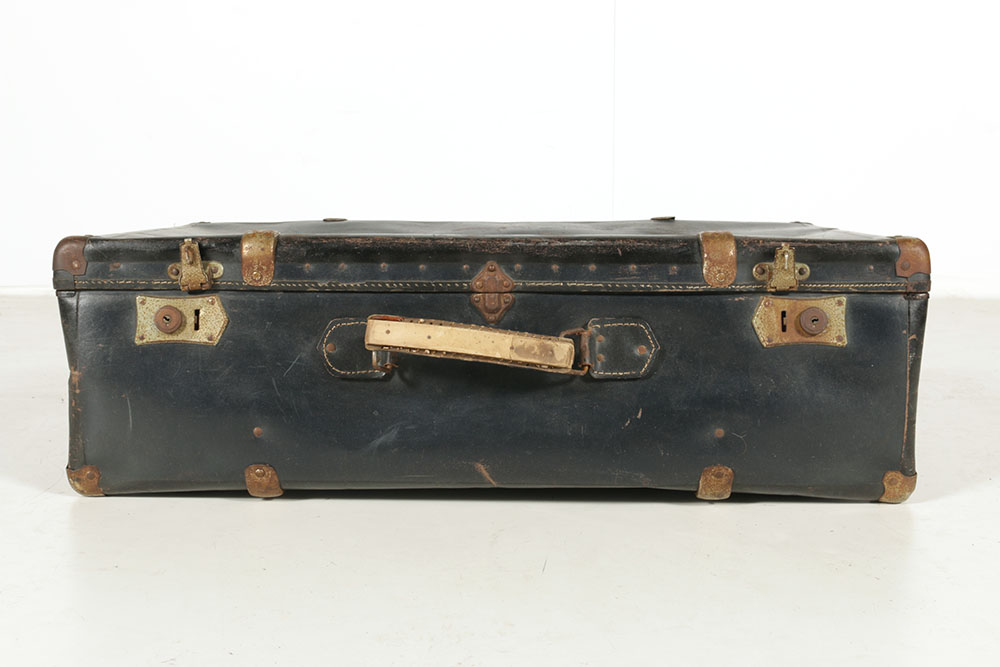 Vintage Latch Lock Luggage Suitcase EBTH