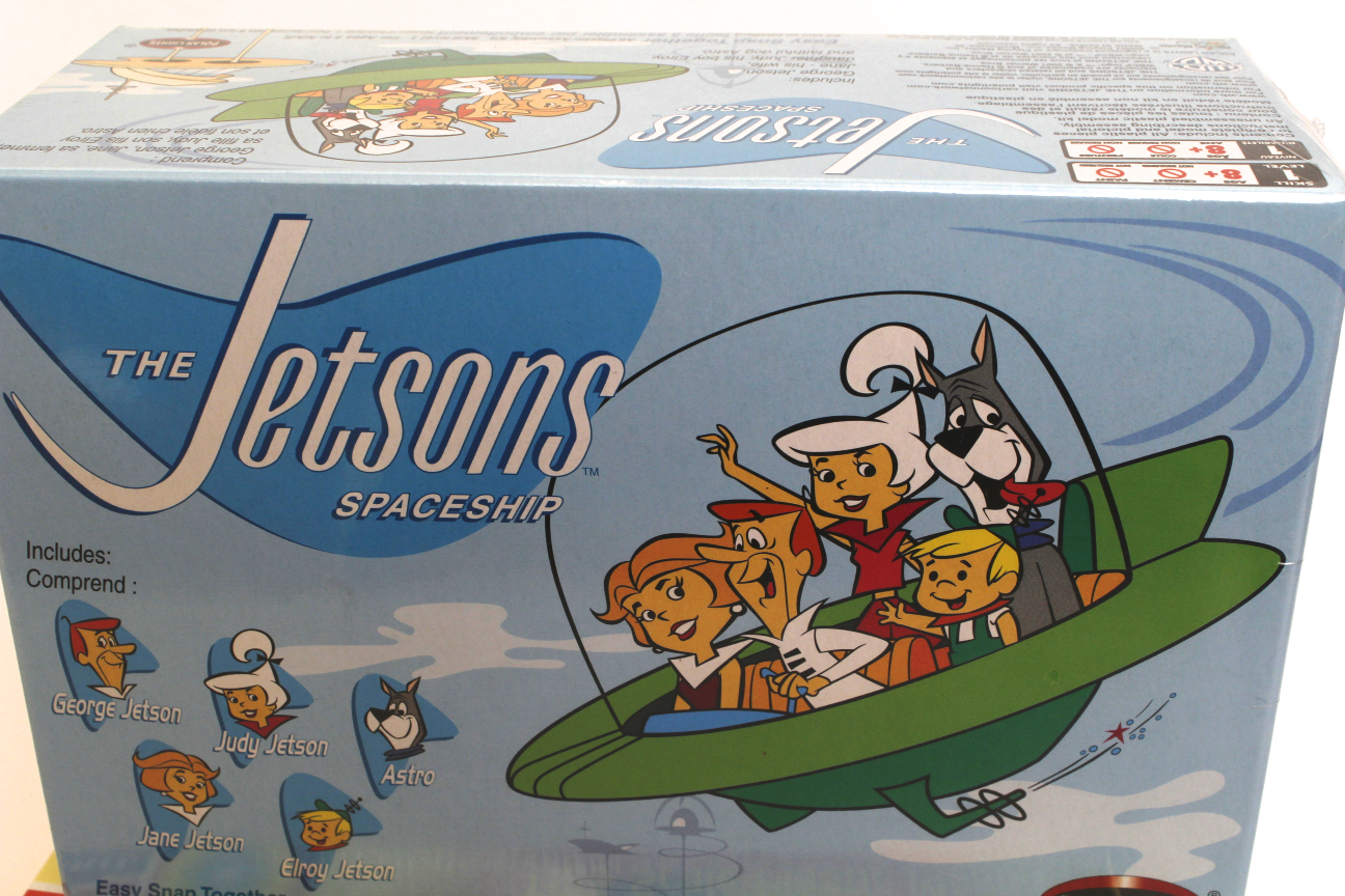 "Jetsons" Spaceship Model and "The Monkees" Mobile Scale Model Car EBTH