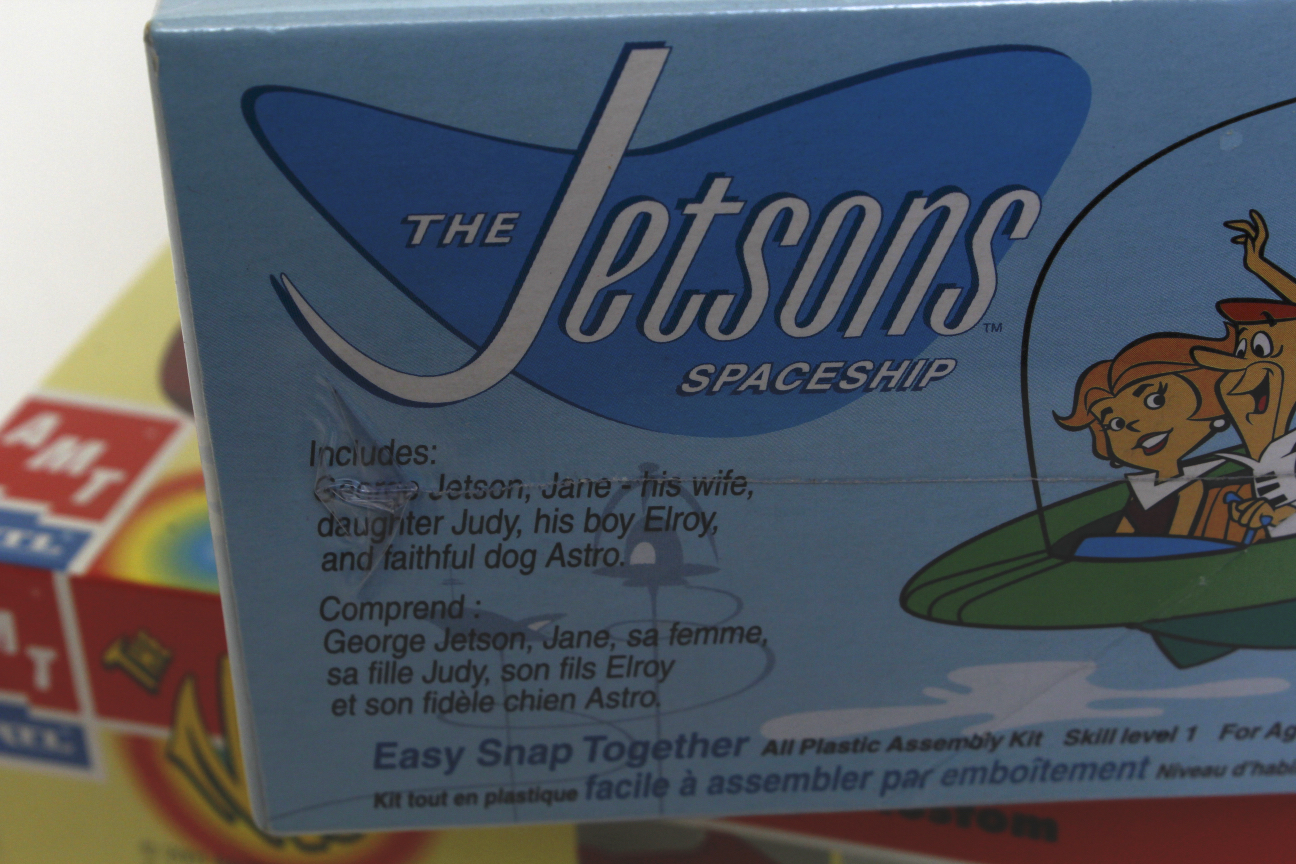 "Jetsons" Spaceship Model and "The Monkees" Mobile Scale Model Car EBTH