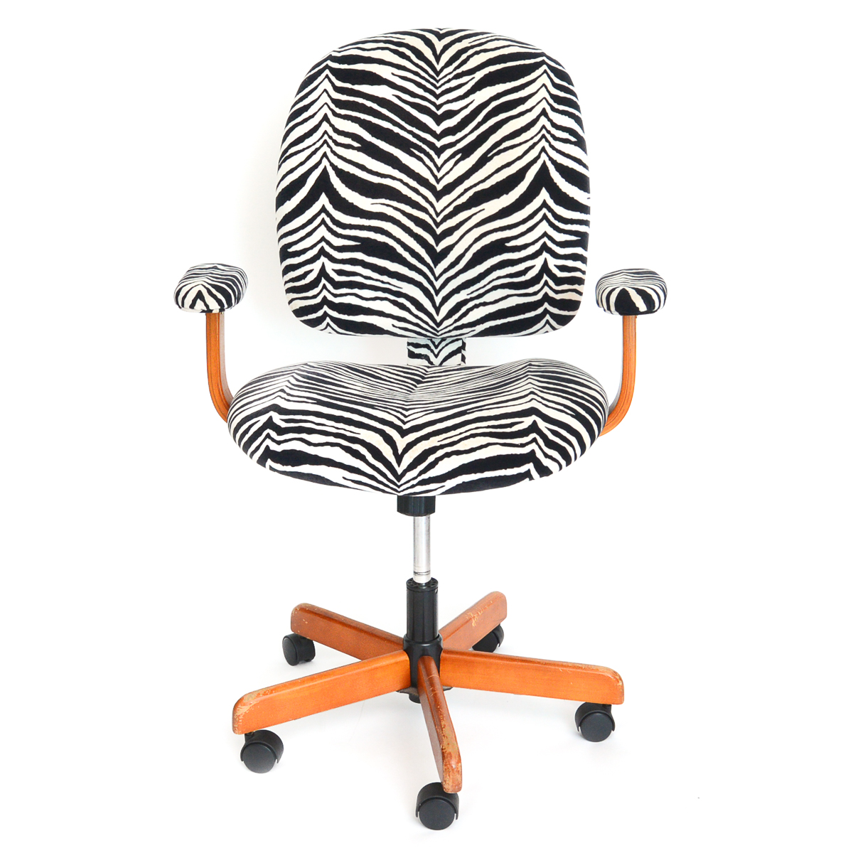 Zebra Print Office Chair EBTH