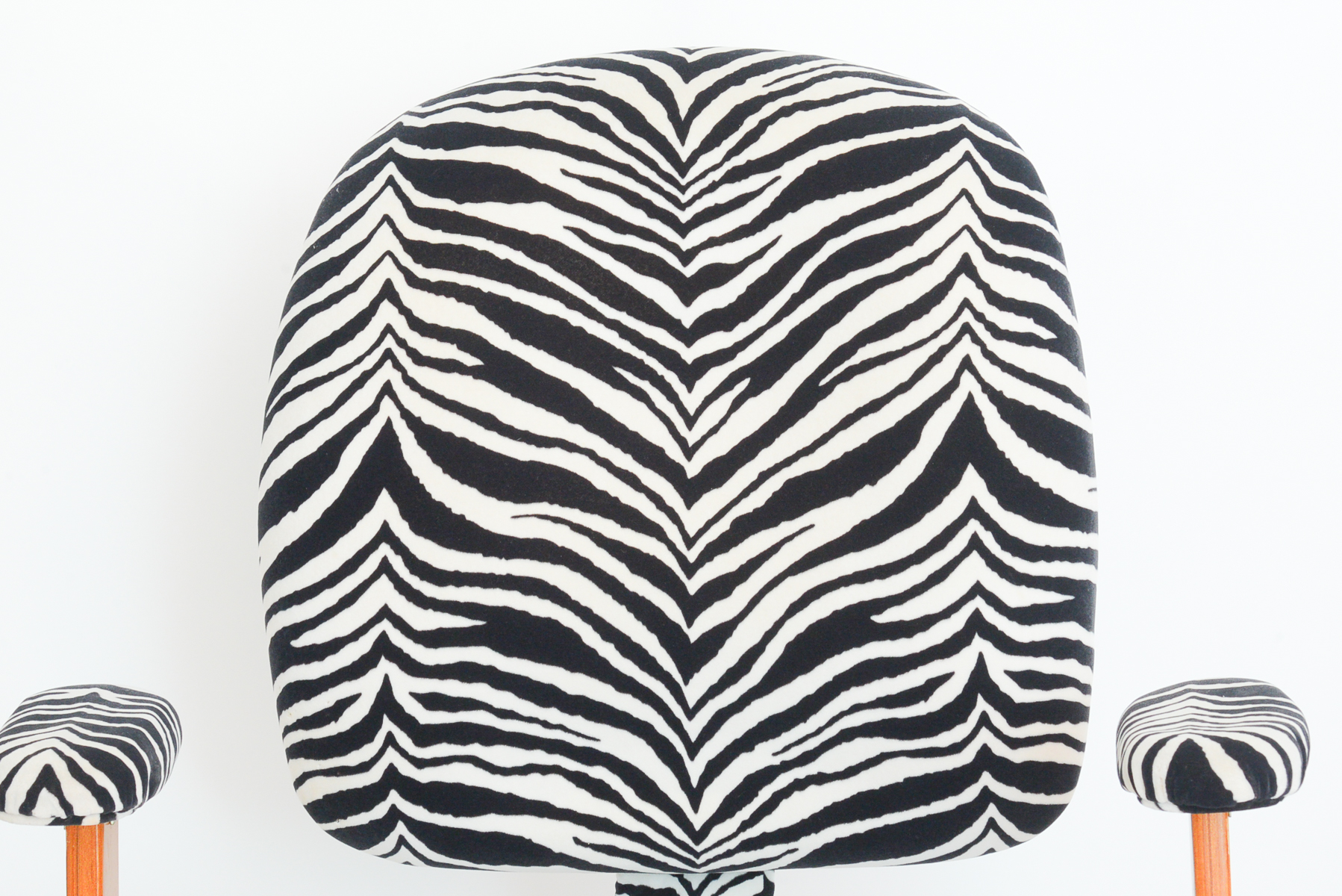 Zebra Print Office Chair EBTH