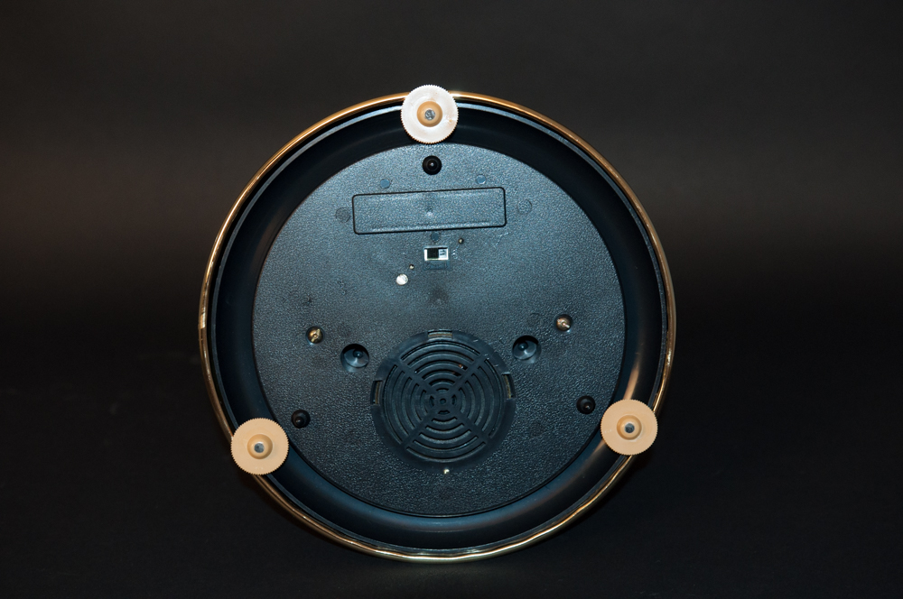 Elgin Table Clock with Glass Dome EBTH