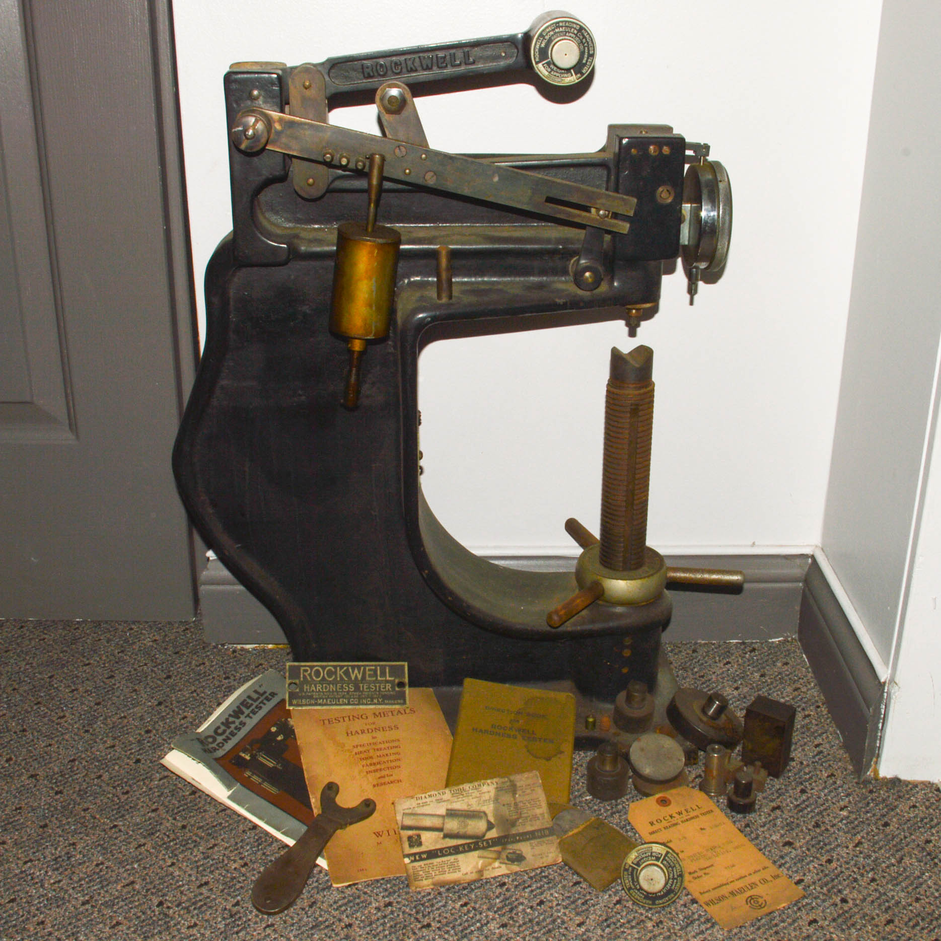 Vintage Rockwell Hardness Tester EBTH