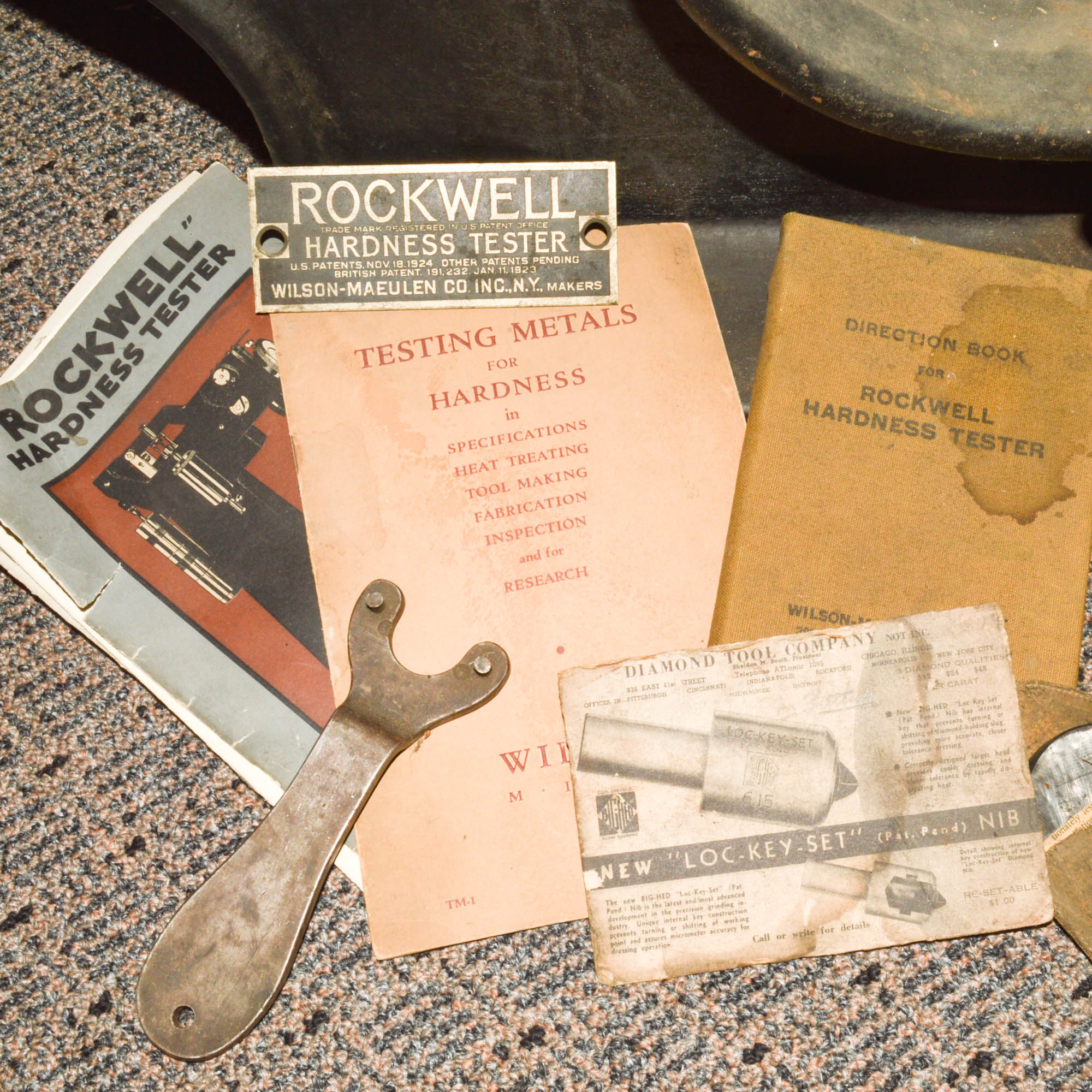 Vintage Rockwell Hardness Tester EBTH