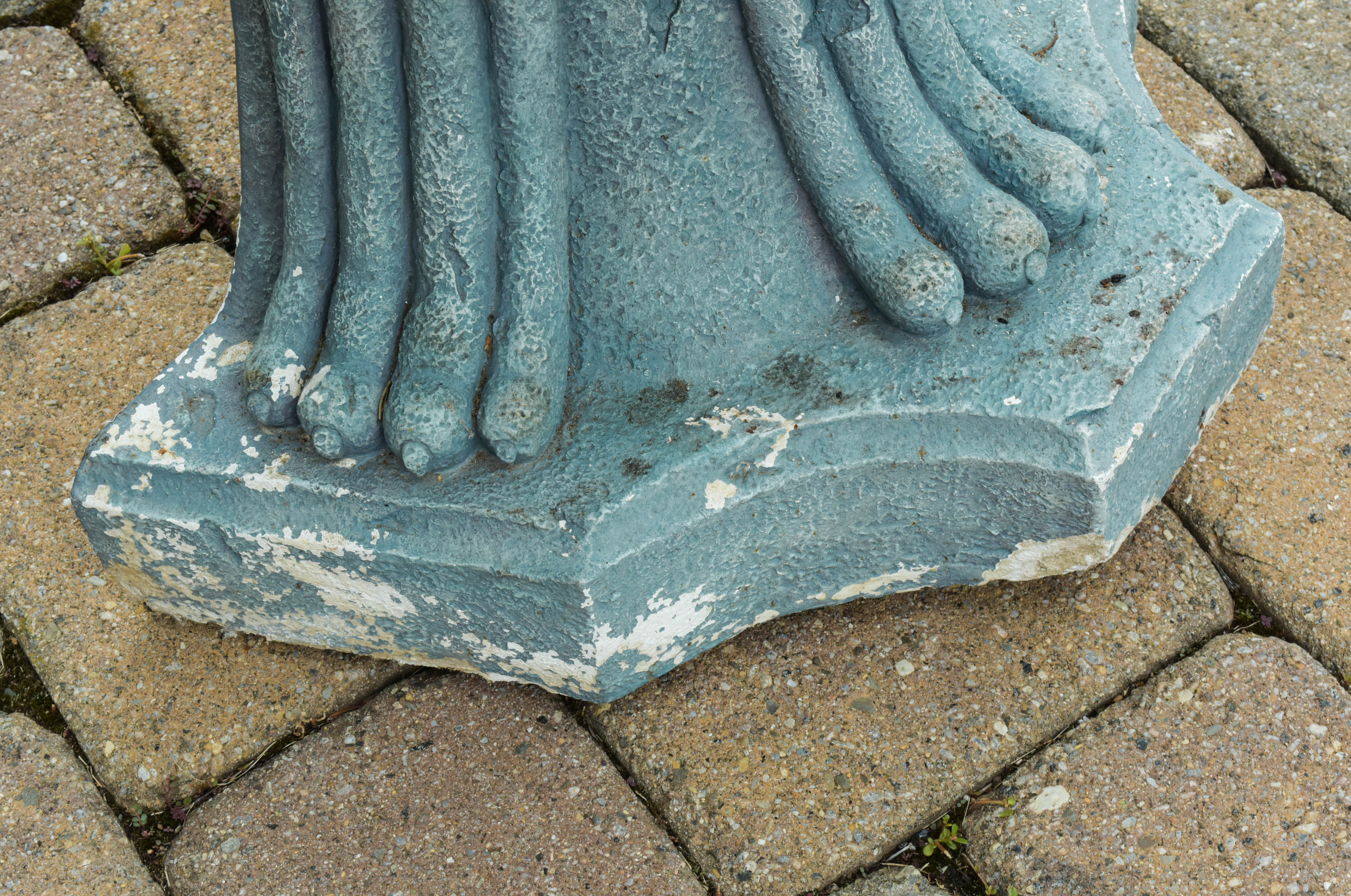 Resin Lion Fountain EBTH