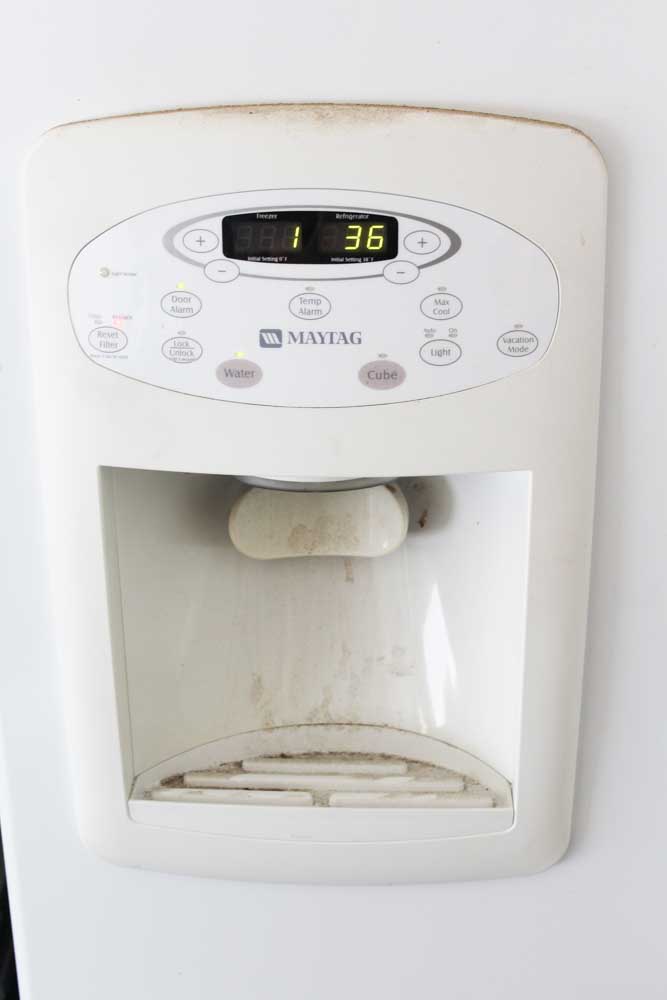 Maytag Counter Depth French Door BottomFreezer Refrigerator EBTH