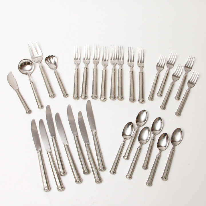 gorham pewter flatware