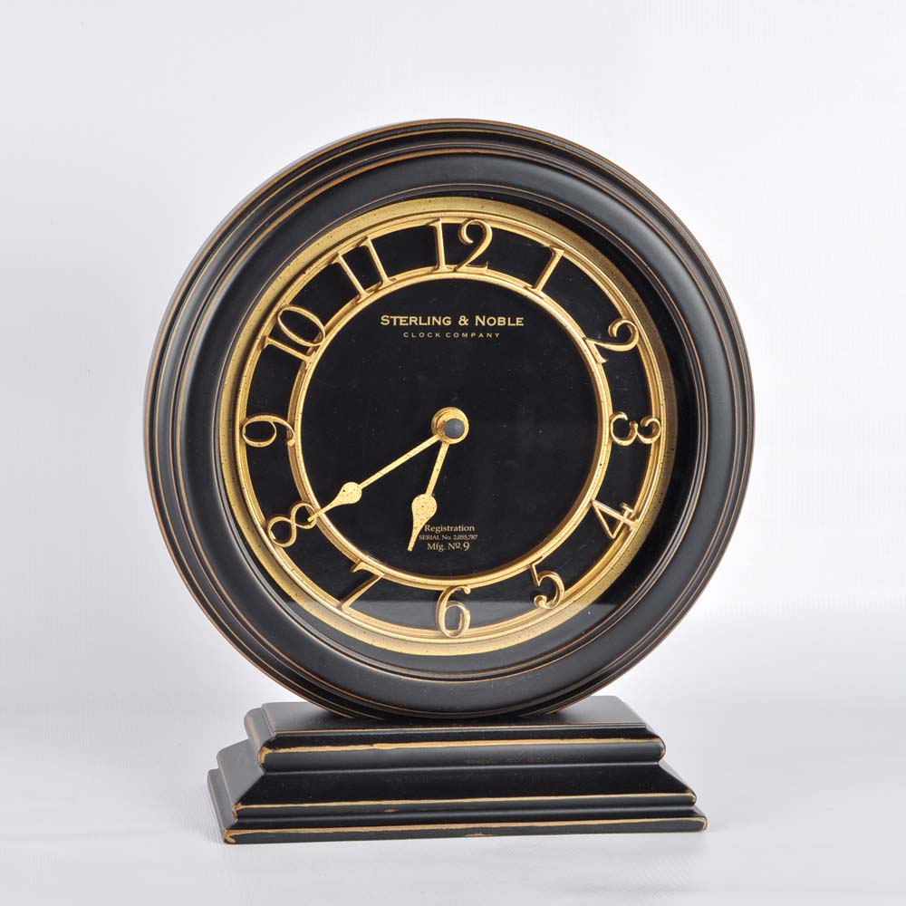 Sterling and Noble Mantle Clock EBTH