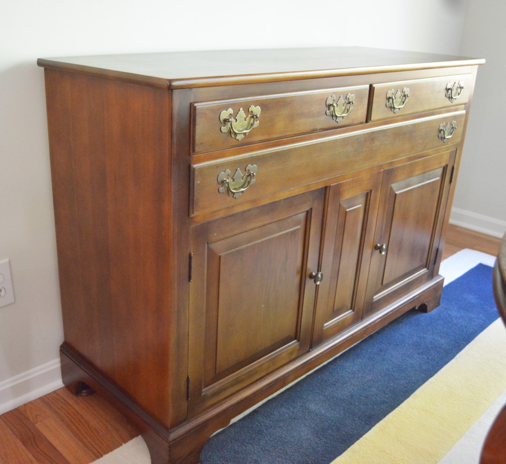 Mid Century Cherry Buffet by Willett Furniture EBTH