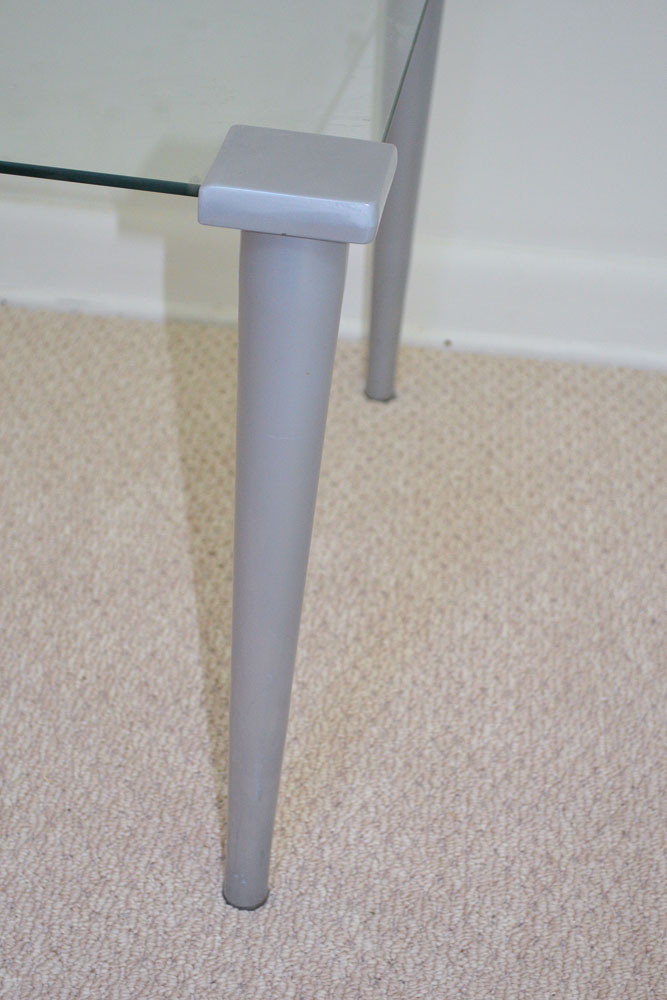 Glass And Metal Side Tables EBTH