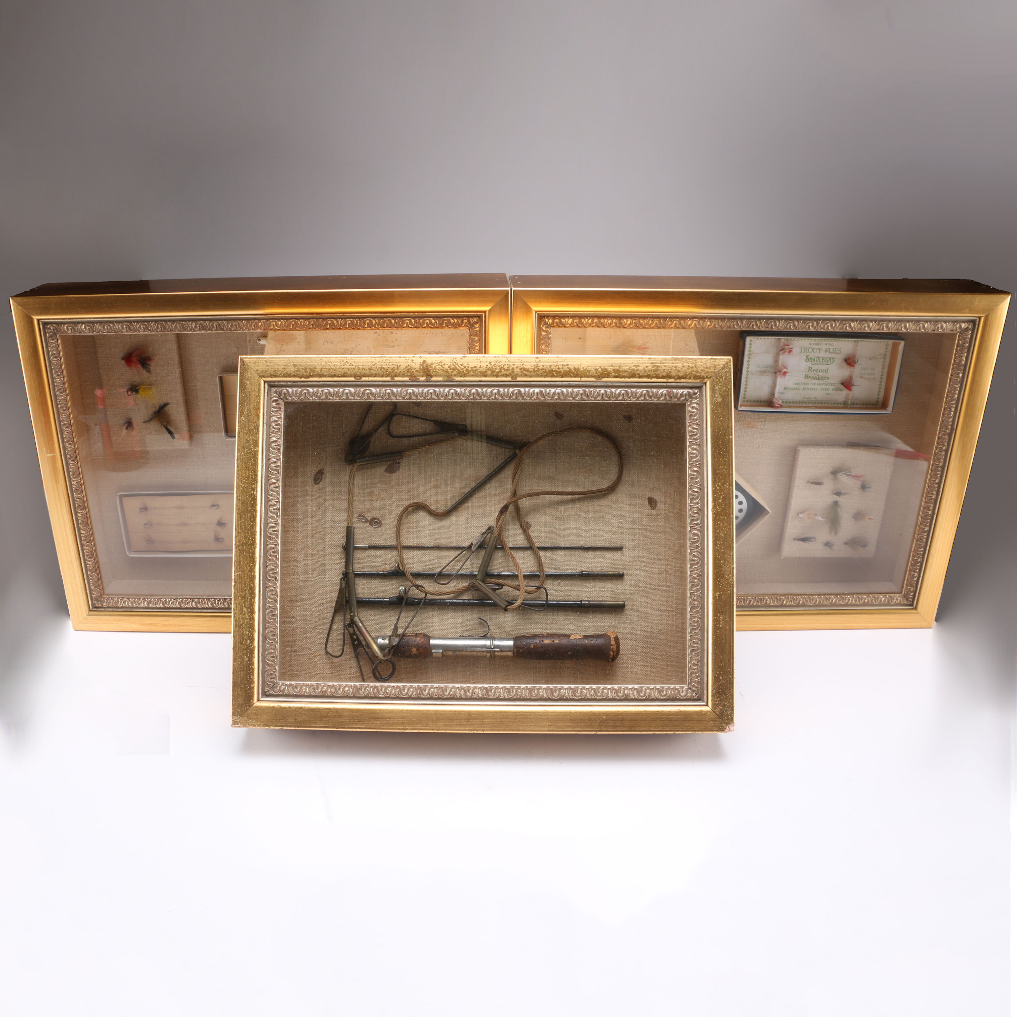Framed Fly Fishing Decor Ebth