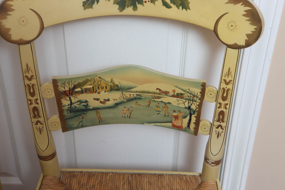 Hitchcock "Christmas Series" Chairs EBTH