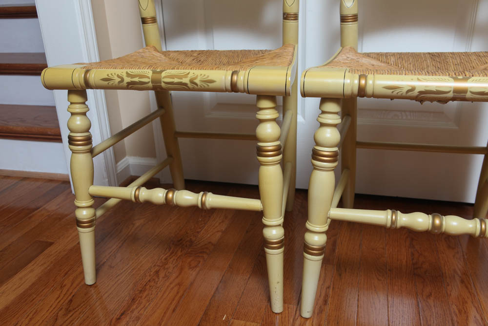 Hitchcock "Christmas Series" Chairs EBTH