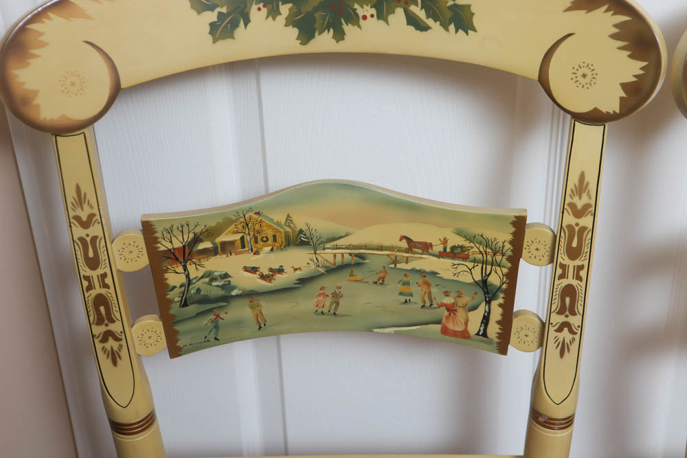Hitchcock "Christmas Series" Chairs EBTH