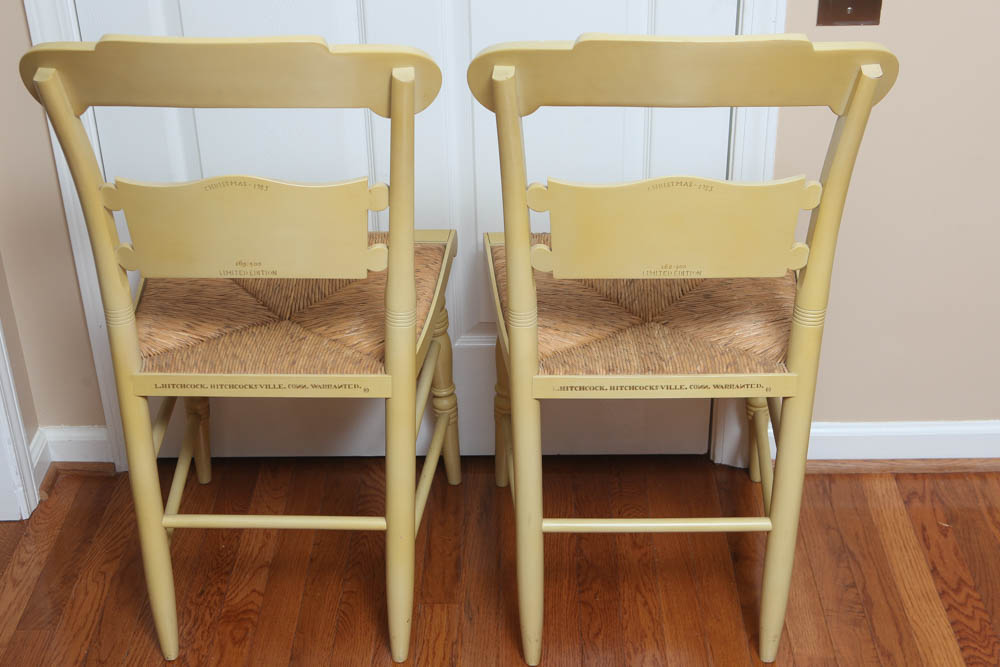 Hitchcock "Christmas Series" Chairs EBTH