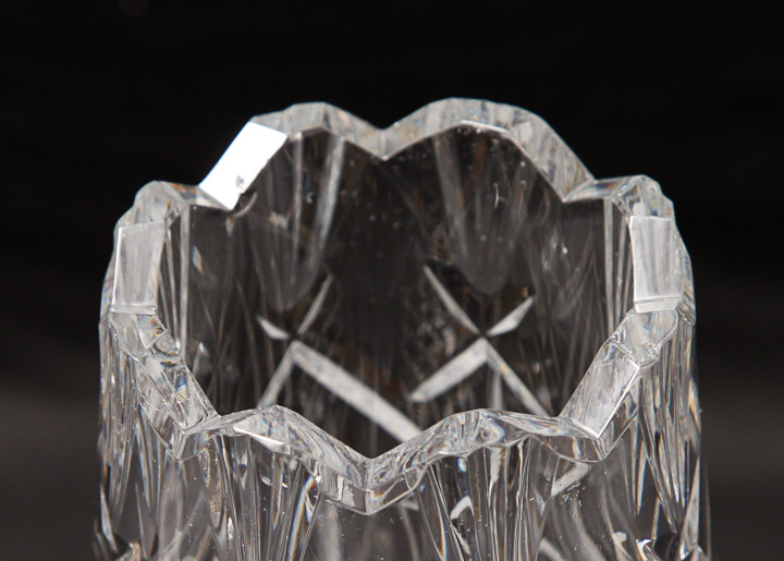 Waterford Crystal Pedestal Vase EBTH