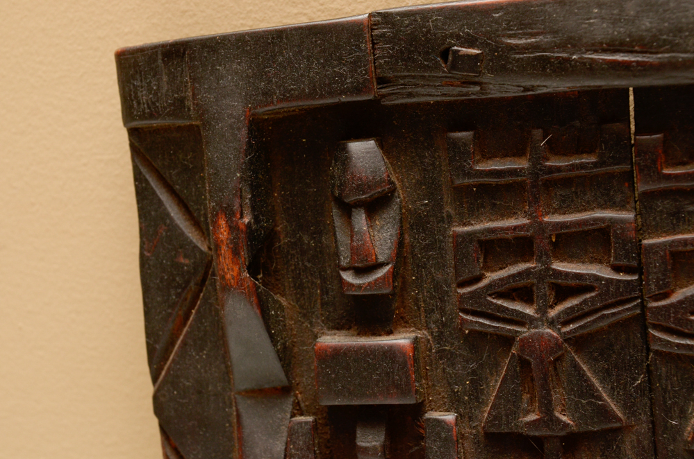Carved African Wooden Wall Art EBTH