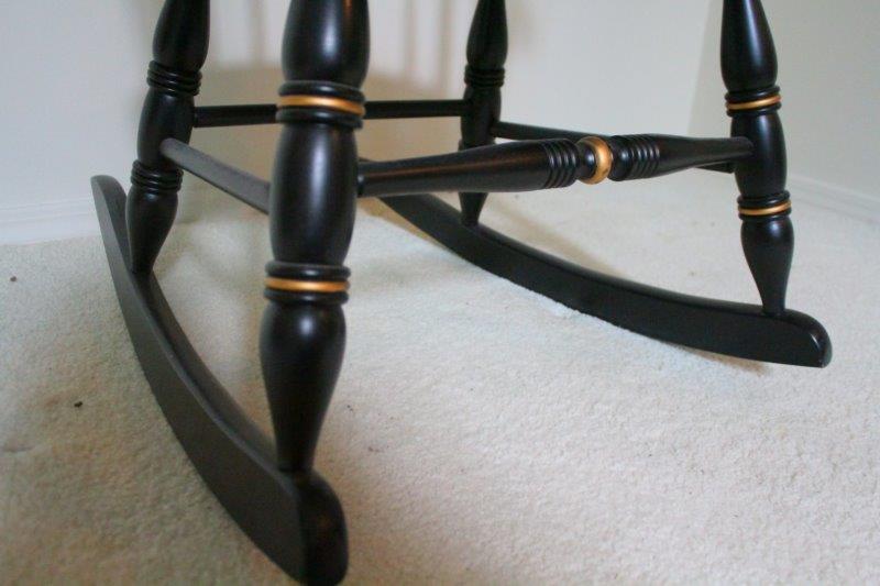 Indiana University Alumn Rocking Chair EBTH