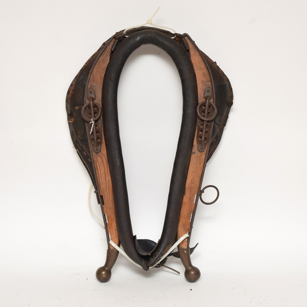 Antique Horse Neck Collar With Hames EBTH