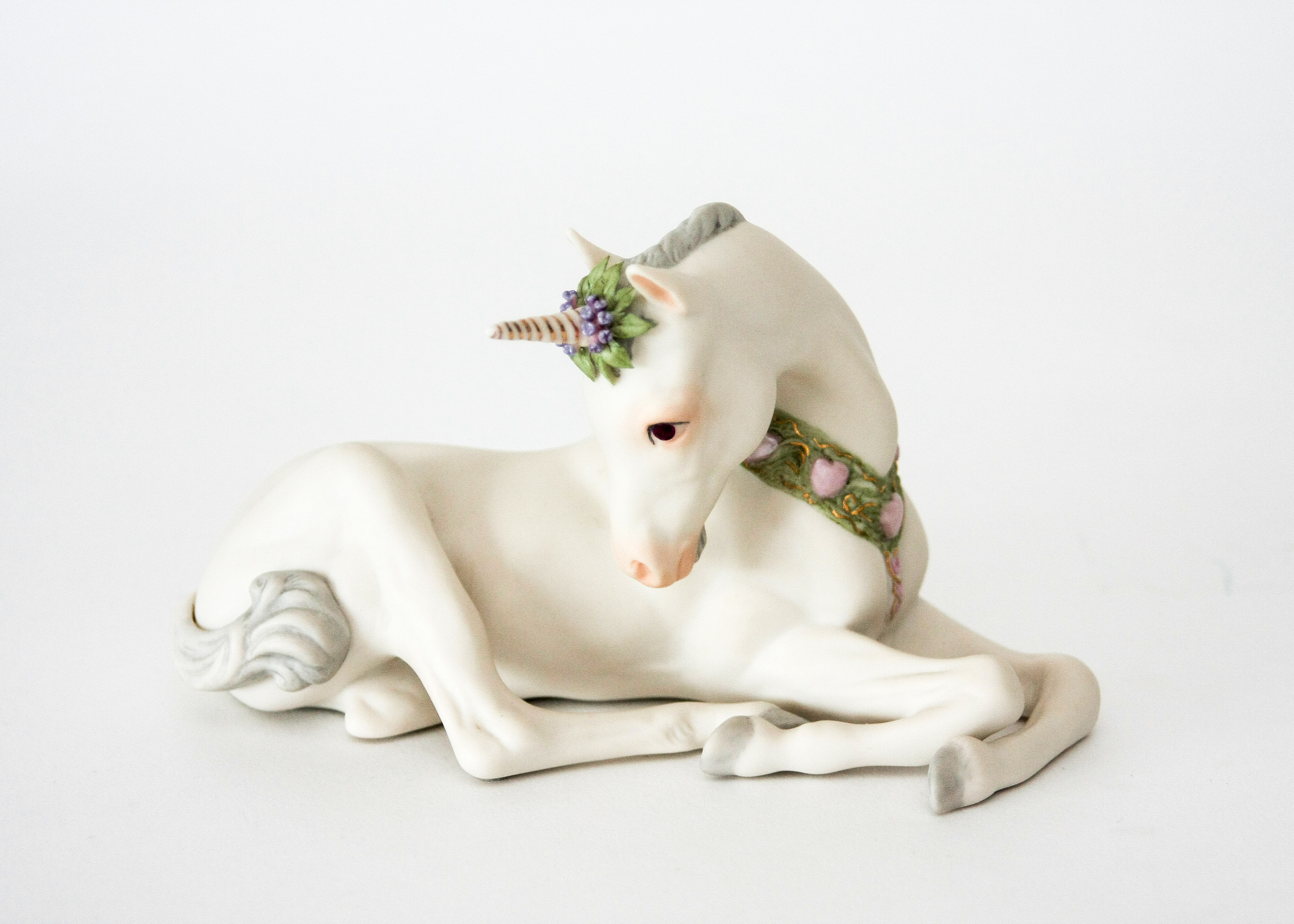 Ceramic Cybis Unicorn Figurine Sir Bailey Ebth