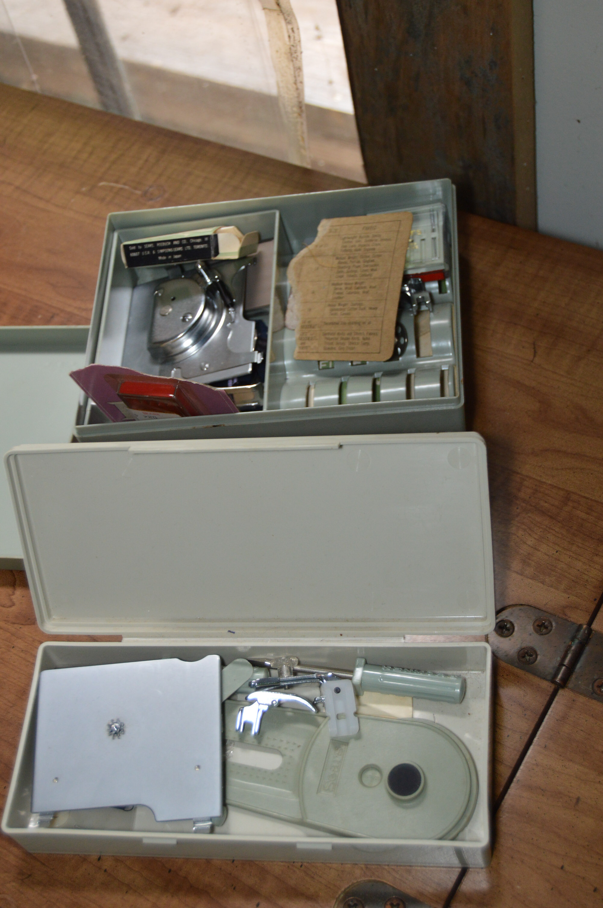 Vintage Sears Kenmore Sewing Machine Table EBTH