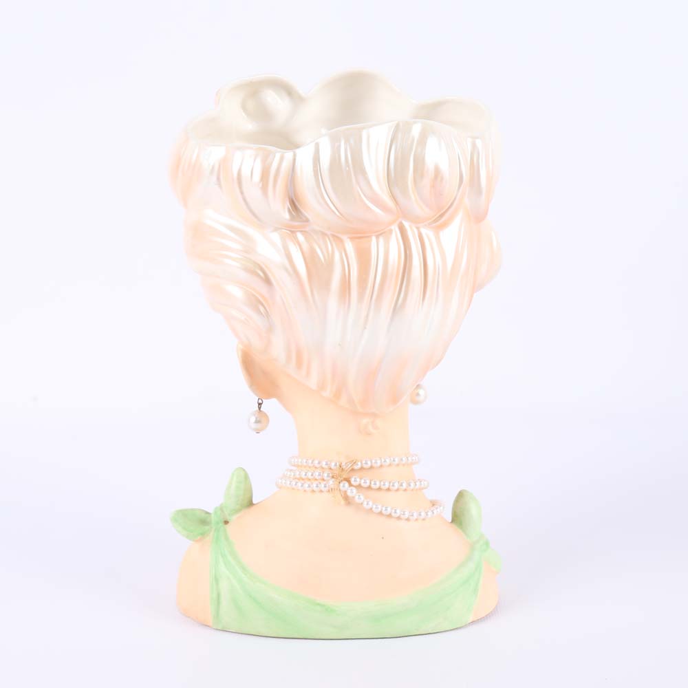 "Jeannie" Inarco Head Vase EBTH