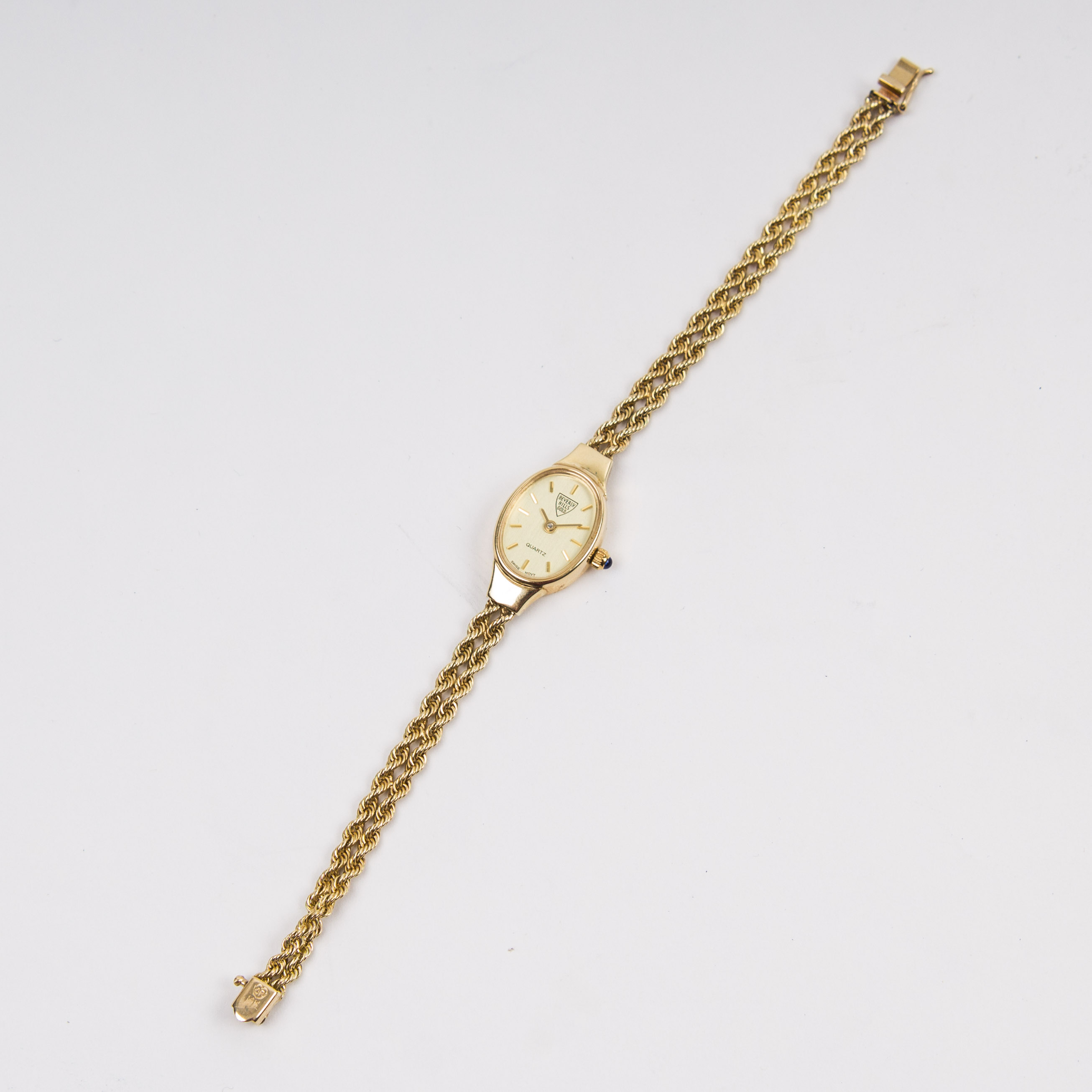 14K Gold Beverly Hills Gold Wristwatch for Her EBTH