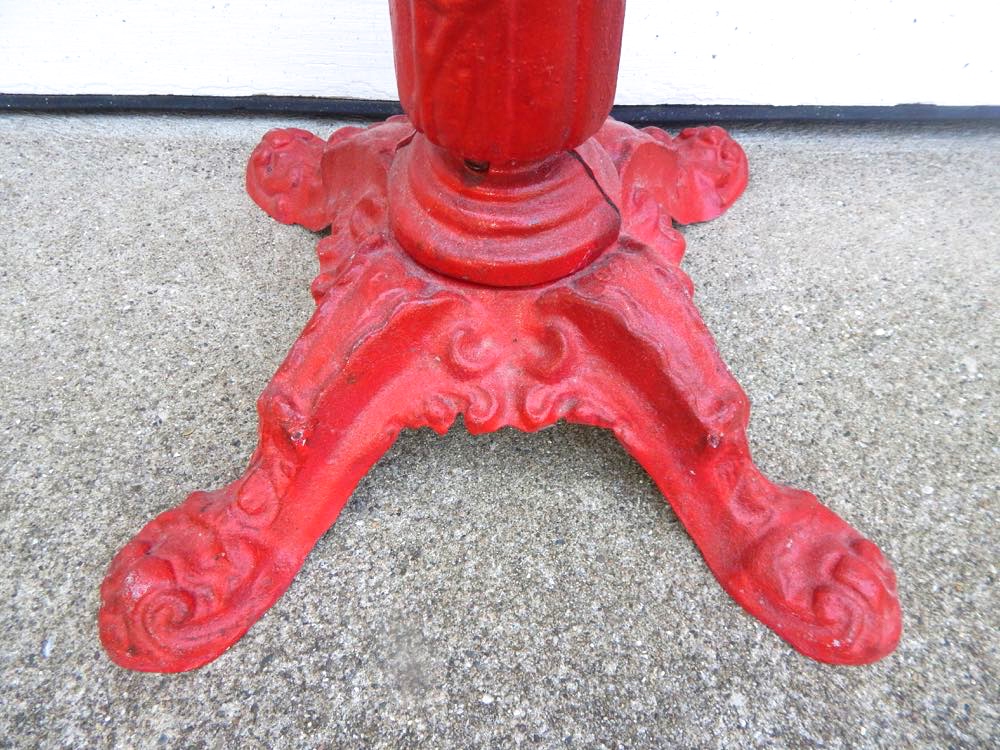 Vintage Cast Iron Gumball Dispenser Machine EBTH