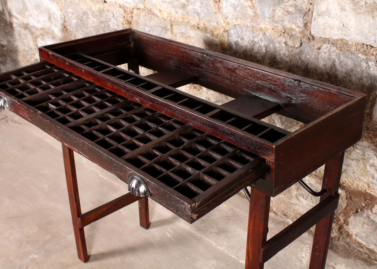 Repurposed Printer Tray Table EBTH