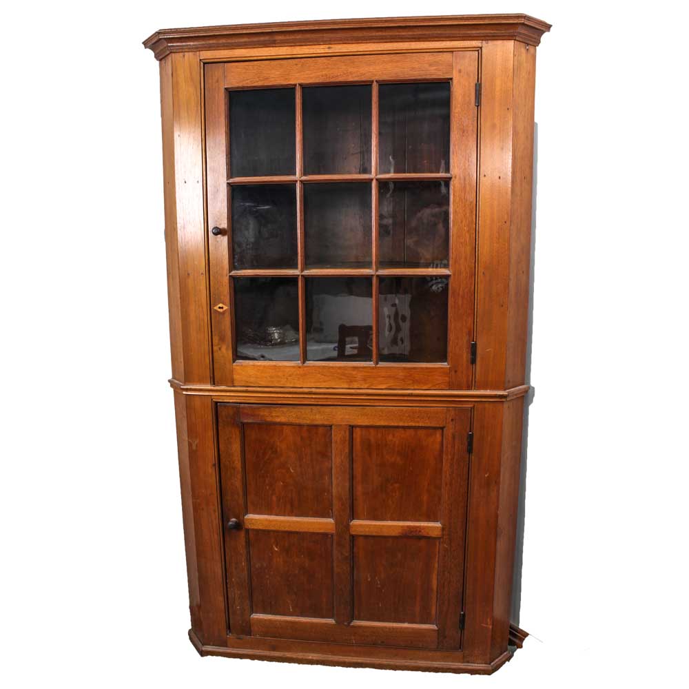 Antique Walnut Corner EBTH
