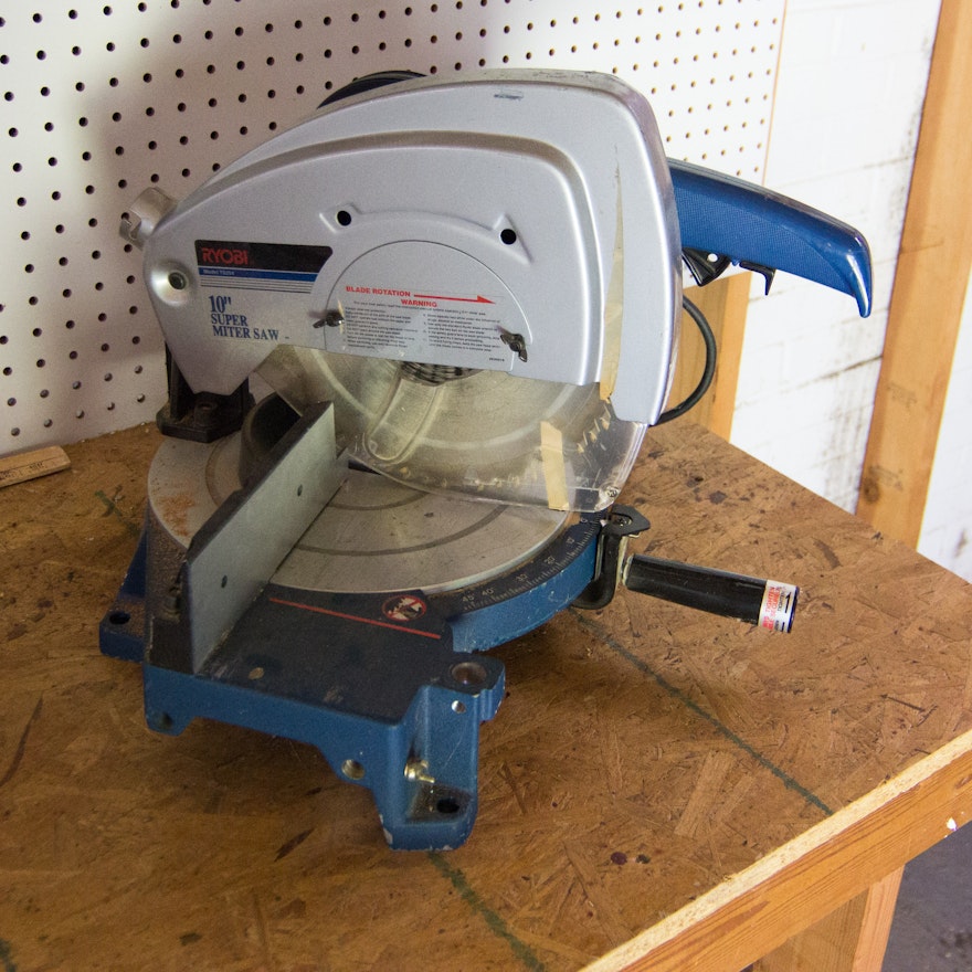 Ryobi Ts 254 10 Inch Super Mitre Saw