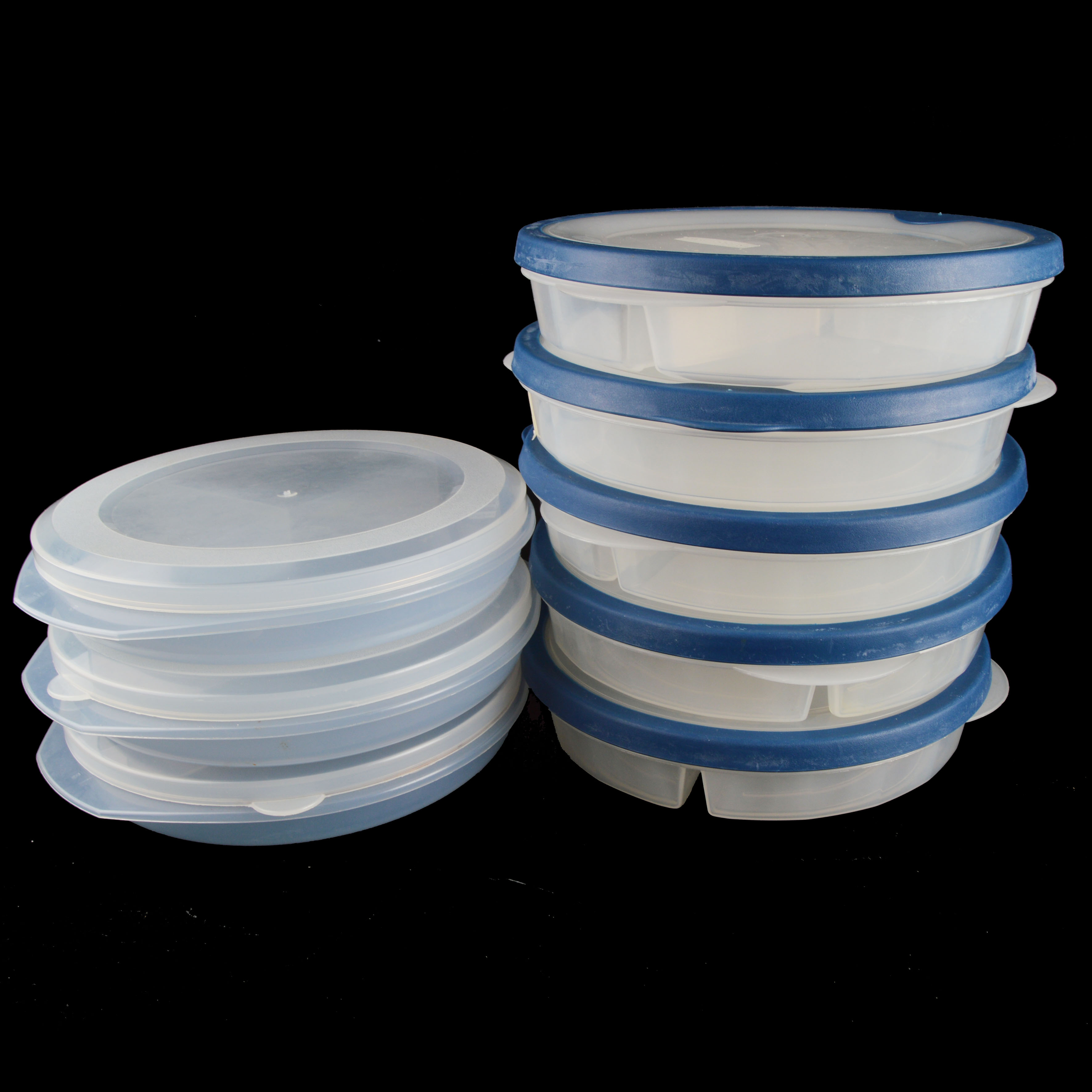 Divided Plastic Storage Containers EBTH