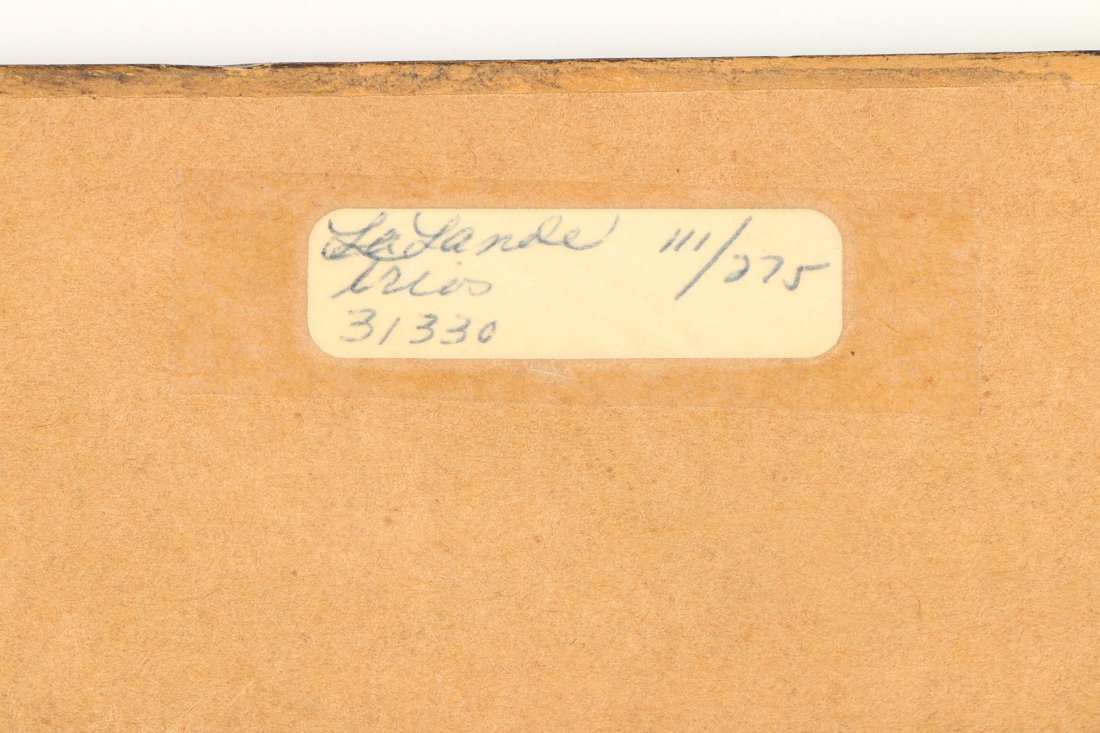 Jacques Lalande Signed Limited Edition Lithograph EBTH