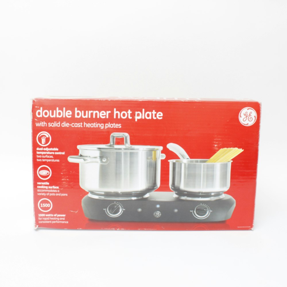 Double Burner Hot Plate by GE : EBTH